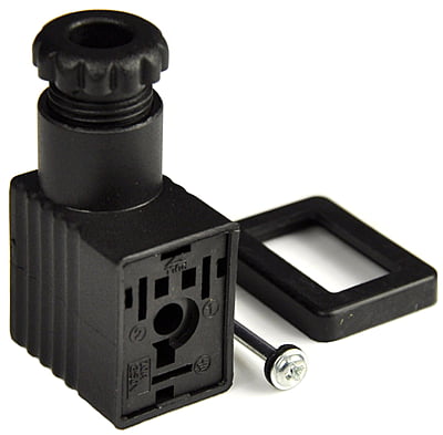 Solenoid Coil Connector DIN B 20220000 (plain)